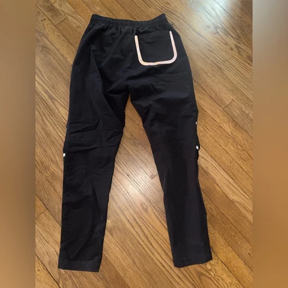OVO Black Sweatpants with Owl Emblem S